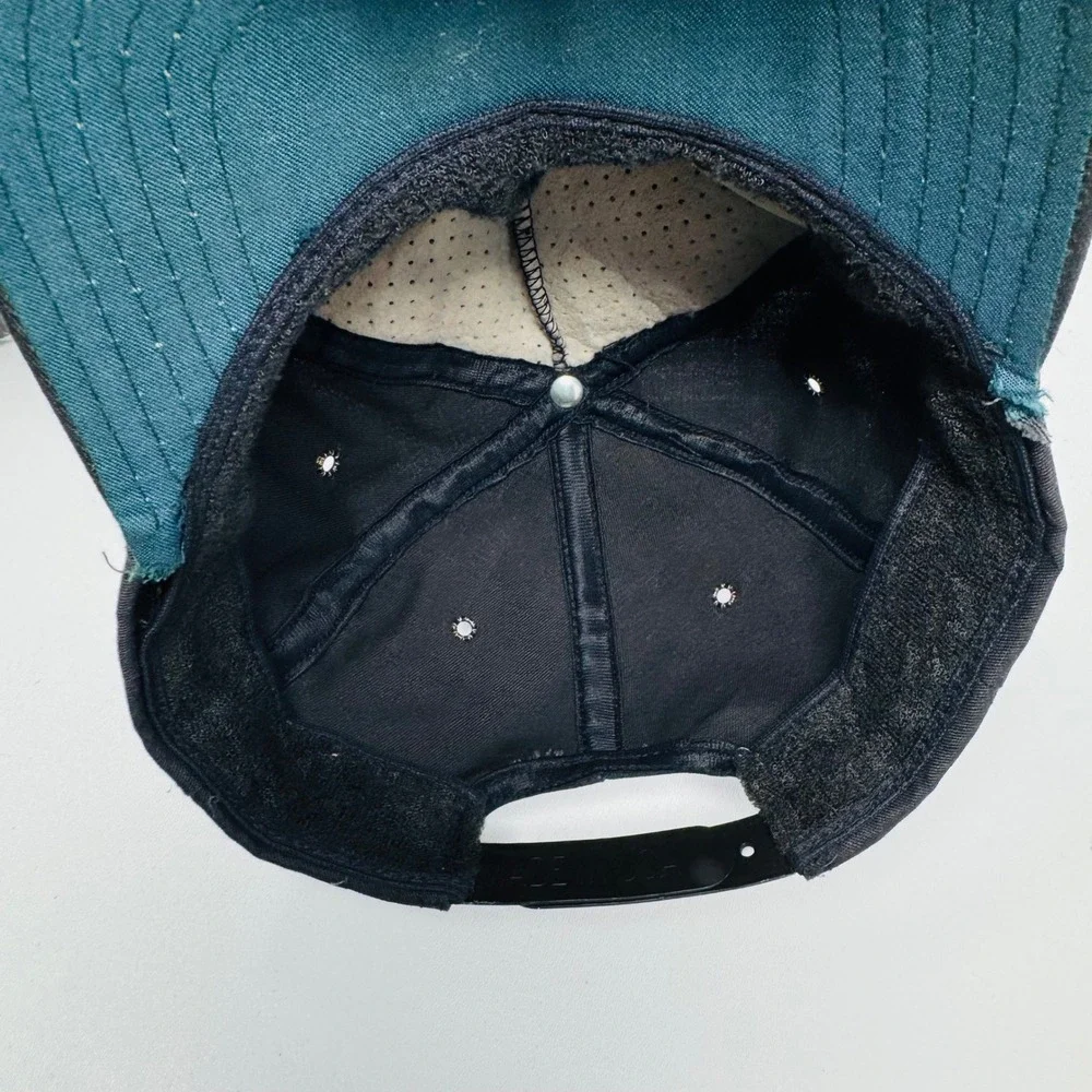 Vintage‎ Richard Petty 43 STP NASCAR Racing Snapback Hat Black Embroidered Cap